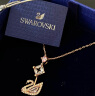 施华洛世奇（SWAROVSKI）【母亲节礼物】施华洛世奇天鹅 ICONIC SWAN  项链 优雅魅力 粉色天鹅 5473024 实拍图