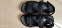 回力（Warrior）回力凉鞋女款新款夏季小香风平底沙滩拖鞋运动休闲女鞋夏天 黑色 37 实拍图