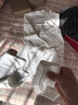 三枪（THREEGUN）【新疆棉】秋衣秋裤男套装加厚纯棉女保暖内衣抗静电情侣打底睡衣 男 白（半高领） L 实拍图