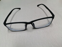 李绅 近视眼镜框男女通用超轻全框板材经典款眼镜架 6003磨砂黑色（大尺寸） 眼镜框+无度数镜片 实拍图