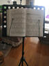 爱里森（ANYSEN）乐谱架吉他曲谱架可升降便携式折叠歌谱支架加高琴谱台乐器配件 谱板可折叠1.8米+乐谱夹*2+包 实拍图