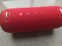 不见不散E9蓝牙音箱超重低音炮户外音响无线小型迷你便携式手机家用车载专用网红3D环绕立体声大音量红 实拍图