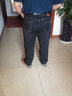 JEEP SPIRIT吉普 弹力牛仔裤男直筒秋冬中年男士宽松裤子商务休闲长裤 1701秋冬款 -黑色 42 码（腰围3尺2） 实拍图