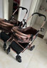 逗逗熊多功能双胞胎婴儿推车轻便高景观可坐可躺拆分折叠双人儿童手推车 旗舰版自由组合【可拆分双胞胎】 实拍图