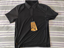 龙牙隐夏COOLMAX短袖POLO衫夏外穿通勤商务休闲翻领百搭 极夜黑 2XL (180/108B 185-200斤) 实拍图