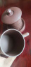 繁谷 宜兴紫砂杯名家纯手工原矿底槽清大容量茶水分离办公家用泡茶杯 禅莲鱼乐（五件套） 420ml 1只 晒单实拍图