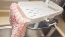 龙士达水龙头置物架抹布沥水架厨房水槽家用洗碗布海绵肥皂浴室收纳架子 绿色 晒单实拍图