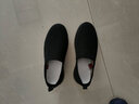 布瑞京老北京布鞋男网鞋飞织透气休闲鞋软底防滑轻便舒适中老年鞋老人鞋 黑色 春秋单鞋B33352 41 实拍图