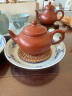藏壶天下 宜兴紫砂壶纯手工家用泡茶壶原矿梨皮大红袍茶具全手工笑樱壶 笑樱壶 实拍图