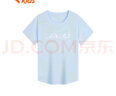 安踏儿童女童短袖T恤衫夏季女大童速干衣跑步服运动上衣A362425102 晒单实拍图