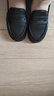 品牌断码真皮软底单鞋女防滑休闲小皮鞋一脚蹬懒人乐福鞋女百搭舒 黑色 37 实拍图