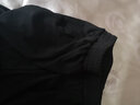 朵伶诗儿【两条装】小个子运动冰丝阔腿裤女高腰垂感夏季薄款大学生宽松直筒码休闲裤 粉色+黑色303(两件装)96 L 106-120斤 实拍图
