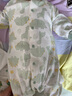 贝肽斯婴儿衣服秋季新生儿连体衣宝宝四季款纯棉长袖婴儿睡衣空调哈衣 趣味小恐龙-中开 66cm 实拍图