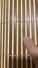 南极人水墨竹席 刺绣自然 竹席凉席双人单席150*195cm【双面可折叠】 实拍图