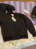 U.S. POLO ASSN.夹克外套男秋冬休闲男士立领棉服茄克宽松棉衣保罗上衣 黑色 M 实拍图