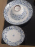 光峰 日本进口小蓝芽陶瓷米饭碗汤碗泡面碗复古碗日式家用餐具釉下彩 14.5*6.5cm 大号碗5.7英寸(反口) 实拍图