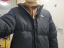 熊猫·本（ben.panda）工装羽绒服男潮流时尚立领加厚保暖户外休闲上衣多穿外套 黑色(防泼水面料） XL 实拍图