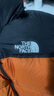 北面（The North Face）1996Nuptse高蓬鹅绒羽绒服ICON潮牌情侣款经典美版尺码新品|3C8D 5PO/落日橘 美版偏大一码 S /170（建议110-130斤） 实拍图