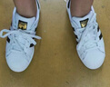阿迪达斯 （adidas）三叶草男鞋女鞋夏季新款情侣金标贝壳头运动时尚潮流休闲板鞋 经典贝壳头/白色/热销款 42 实拍图