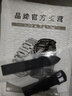 适用美.度舵手西铁.城光动能BM8475 精工表带男 户外运动硅胶橡胶手表带 防水防汗透气 黑色黑线-黑色扣 20mm 实拍图