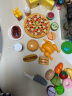 纽奇 过家家仿真儿童玩具披萨水果切切乐26件套配手提野餐篮 西餐系列 实拍图