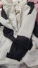 罗蒙（ROMON）三合一冲锋衣男夹克连帽外套女情侣装户外登山服1818 米黑色M 晒单实拍图