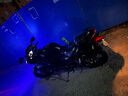 杰帆（JF）国四电喷摩托车R款跑车200CC重型机车公路赛趴赛燃油车机车街车 磨砂黑 国四电喷 200CC六档平衡轴链条机 实拍图