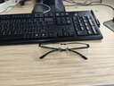 DRATRA近视眼镜半框架男士防蓝光辐射光学镜架可配度数散光变色镜片商务 实拍图