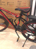 凤凰（Phoenix）山地自行车成人男女学生青少年减震变速越野公路通勤车山地车 26寸黑红铝合金车架 30速数字指拨（前中后全轴承） 实拍图