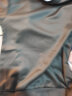 凡纯春秋季易穿搭logo卫衣男女同款运动风圆领薄拼接简约中性卫衣5216 黑色 M 晒单实拍图