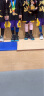 安踏儿童运动鞋男小童夏季透气低帮魔术贴风洞篮球鞋A312429901 晒单实拍图