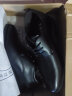 宜驰（EGCHI）皮鞋男士商务休闲正装英伦耐磨舒适通勤鞋子男 1618-G 黑色 37 实拍图