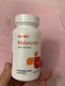 GNC健安喜褪黑素片melatonin睡眠退黑素片成人中老年人适用美国原装 【重度】10mg60片 实拍图