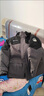 雅鹿情侣款羽绒服男冬季可拆卸帽内胆工装加厚派克服保暖外套男装 YU807X08630黑色 L /175【130-145斤】 实拍图
