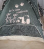 骆驼（CAMEL）帐篷户外便携式折叠野营露营公园野餐全自动帐篷【山系熊猫】 晒单实拍图