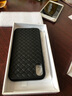 可乐猪适用苹果X/XS/XR手机壳iPhoneXSMax编织皮纹软壳透气散热硅胶防摔全包超薄裸机后壳保护套商务男款 苹果XR【黑色】皮纹编织壳 实拍图