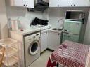 优诺（EUNA）复古小冰箱小型家用双门冷藏冷冻冰箱BCD-113R 抹茶绿 实拍图