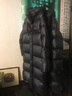 雅鹿【200克+鹅绒】极寒鹅绒羽绒服长款情侣款加厚外套中性风DO 黑色-女 170/M（鹅绒｜男女同款） 实拍图