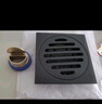 九牧王地漏全铜芯防臭防反味神器洗衣机二合一排水卫生间家用厨卫 厨卫地漏【铜芯】枪灰 实拍图