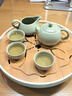 常生源（CHANGSHENGYUAN）茶具整套国风陶瓷茶具家用泡茶套装 墨山水旅行茶具一壶四杯 实拍图