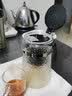 天喜（TIANXI）锤纹飘逸杯茶具套装按压式大容量茶水分离可拆卸冲洗壶过滤泡茶壶 【单壶+4只小茶杯】 500ml 实拍图