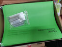 启捷挂劳夹a4加厚纸质吊挂快劳夹fc挂捞夹b4挂快劳快劳夹f4分类快劳夹酒店档案夹客账袋标签Q915 A4 绿色 （25个/盒） 实拍图