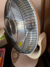艾美特（Airmate） 取暖器小太阳家用电暖气花篮大号电暖器台式电热扇1000W 白色 实拍图