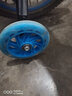 儿童自行车辅助轮童车闪光辩论童车单支撑学车轮子配件 16寸蓝色发光辅助轮一套(配工具) 实拍图