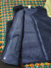 多妙屋女童马甲秋冬装新款儿童加绒加厚背心男童马夹中大童内搭外穿坎肩 麂皮绒内里藏蓝 81607 秋款 170 实拍图
