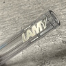 凌美（LAMY）签字笔宝珠笔 圆珠笔 生日节日礼物学生成人练字文具 德国进口 自信系列 全透明 蓝色笔芯0.7mm 实拍图