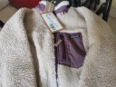 巴塔哥尼亚（Patagonia）女士大童摇粒绒夹克儿童上衣冬抓绒衣外套 Retro-X 65625 NAHP-自然白/紫色 XS 晒单实拍图