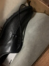波图蕾斯男士镂空洞洞系带商务休闲皮鞋透气凉鞋男 P9839 黑色(凉鞋) 41 实拍图