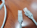晶华 CAT5高速通用五类网线 原装网络连接线 带水晶头百兆网线 家装路由器通用跳线工程专用整箱网线 【纯铜】灰色 过福禄克测试 3米 实拍图