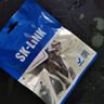 SK-LINK 超五类网络模块面板套装 cat5e非屏蔽免打信息模块网线插座 单口86型电脑面板套装 灰色 实拍图